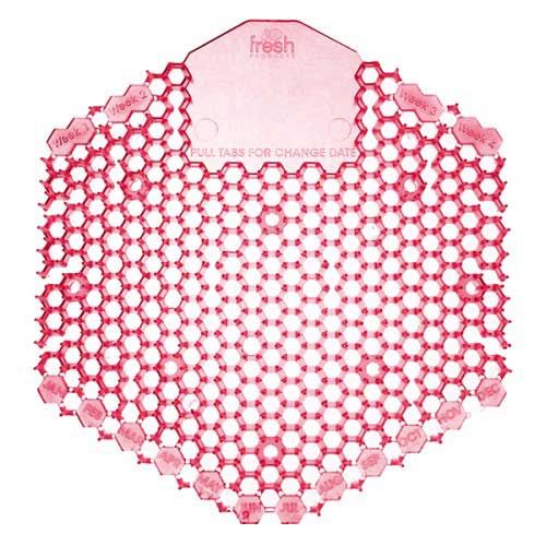 Enviro-master Red Tutti Frutti Wave 3d Urinal Screen -- 60 Per Case