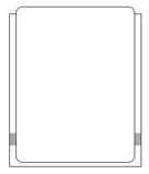 Identico Print Services Quantum Scale White Label Paper, 2.25 X 3 Inch -- 16000 Per Case