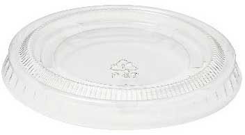 Greensaver Plastic Compostable Clear Lid For 2 Ounce Souffle/portion Cup -- 2500 Per Case