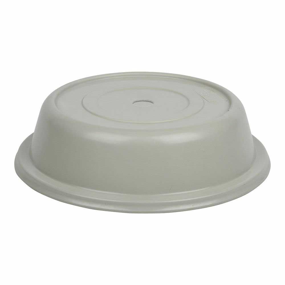 Cambro Versa Camcovers Antique Parchment Round No Hole Plate Cover, 10 3/4 Inch Inside Dia. -- 12 Per Case