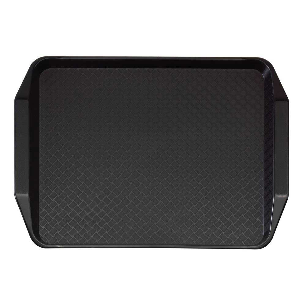 Cambro Black Fast Food Tray With Handles, 12 X 17 Inch -- 24 Per Case