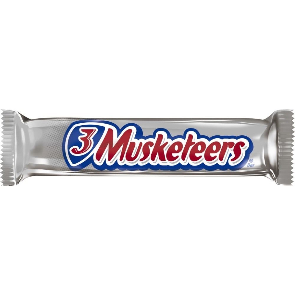 3 Musketeers Single Chocolate Candy Bar -- 360 Per Case