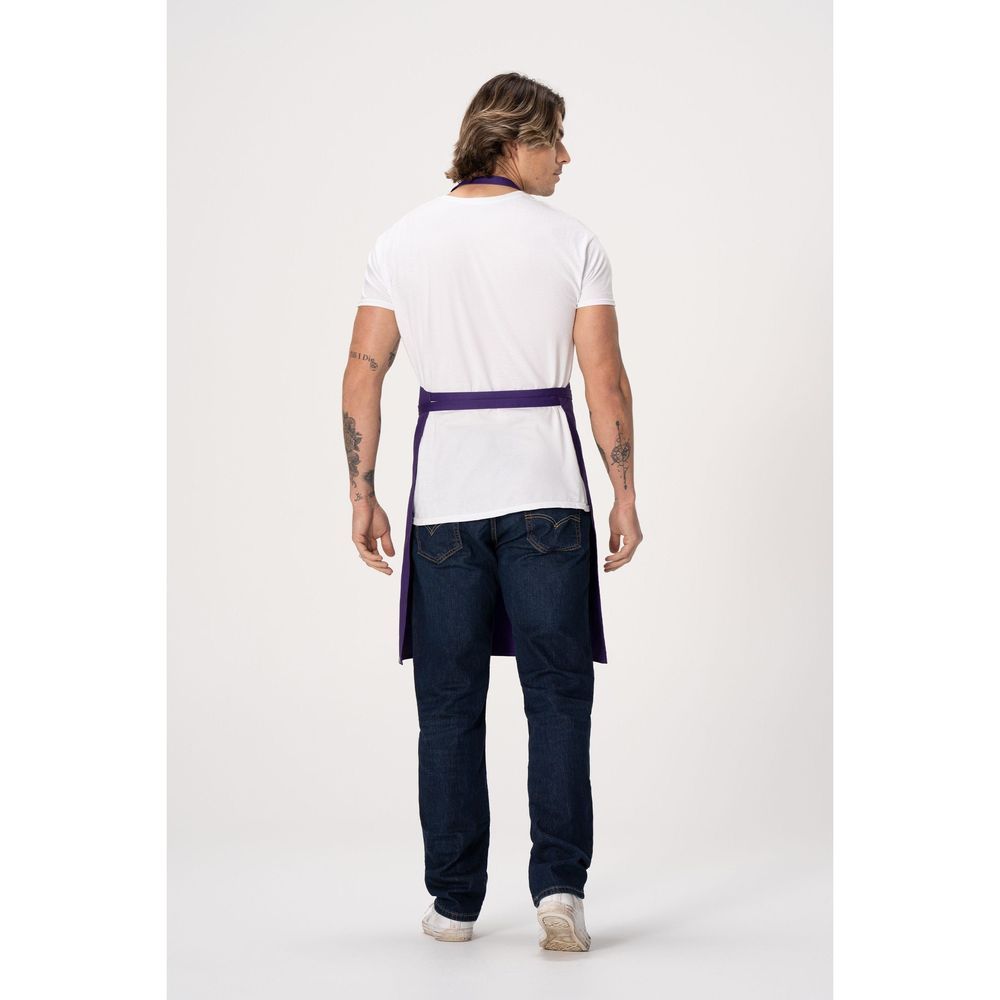 Chef Works Purple Butcher Apron, 34 Inch Long X 24 Inch Wide