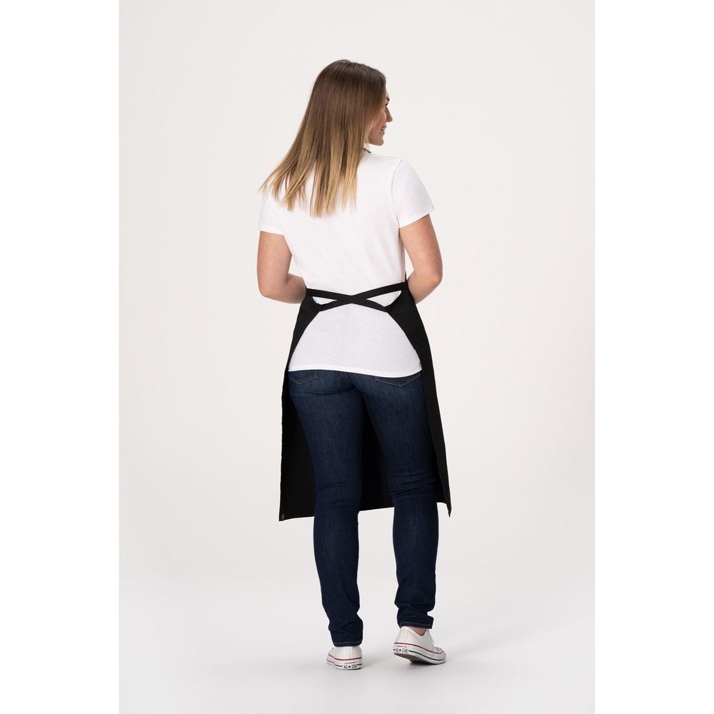 Chef Works Black Frisco Snap Butcher Apron
