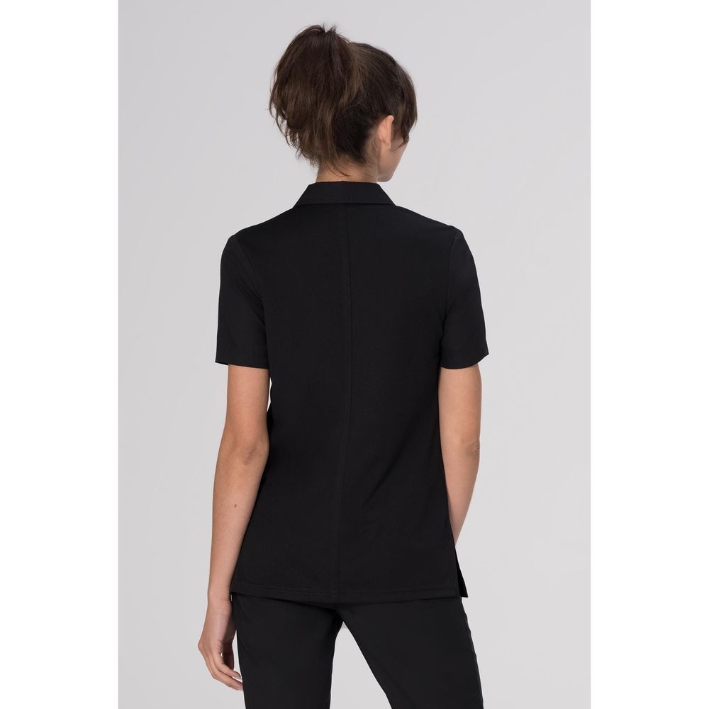 Chef Works Black Large Durham Snap Work Shirt For Women