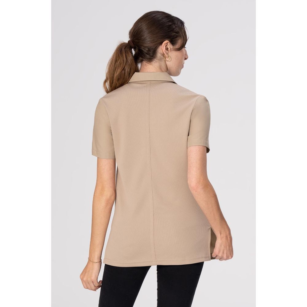 Chef Works Khaki Extra Small Durham Snap Work Shirt For Women