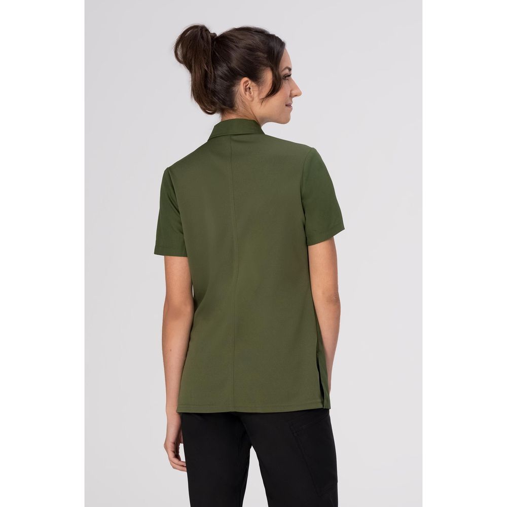 Chef Works Military Green Extra Small Durham Snap Work Shirt For Women