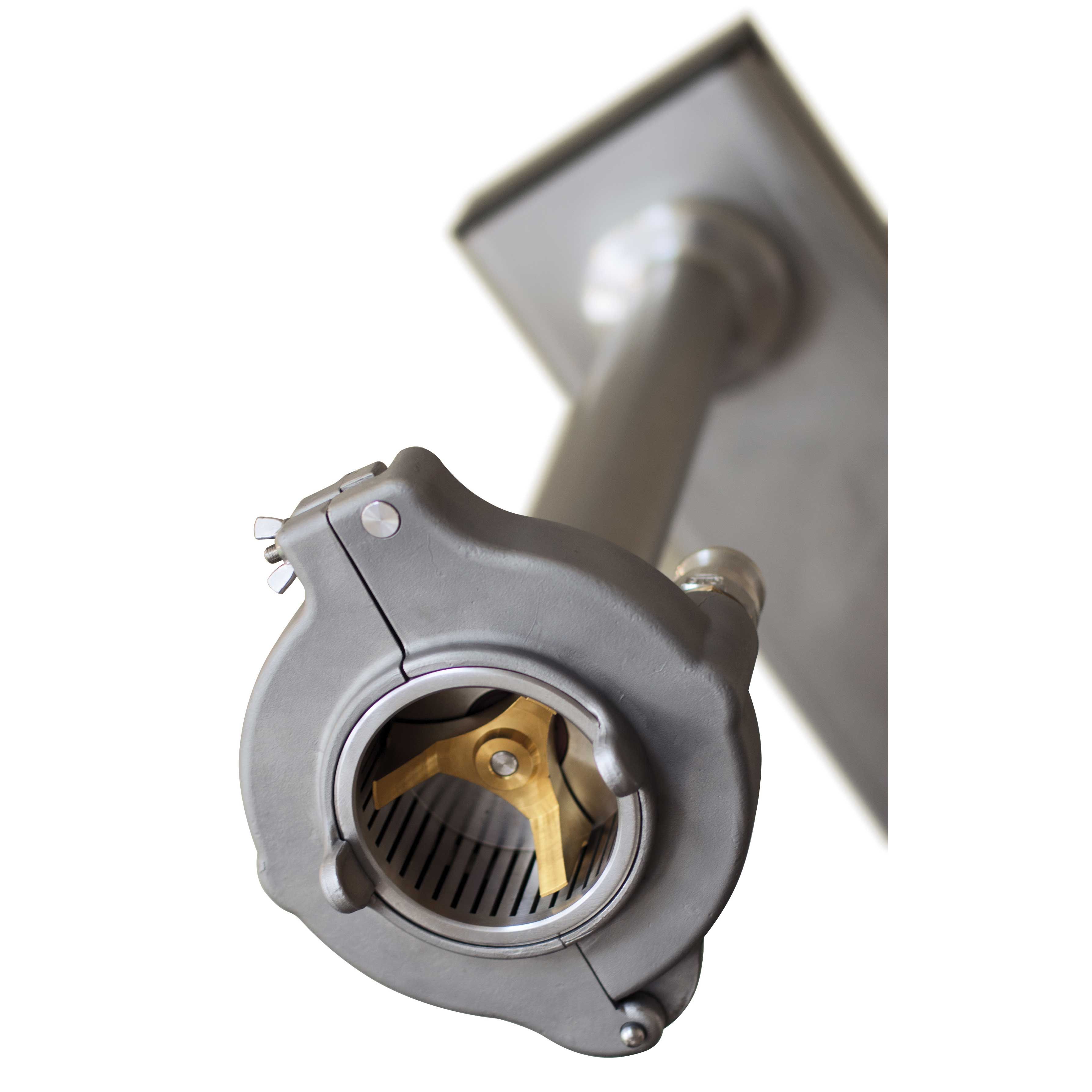 Dynamic Power Pro Stainless Steel Dispenser Pump Attachment Only, 7 Inch Dia. X 3-1/2 Inch Height