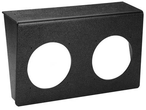 Dispense-rite Surface Mount Undercounter Mounting Bracket For Two Stl-2, Slr-2, Adj-2 Or Bfl-2 Cup Dispensers Or Slr-lid-2 Lid Dispensers