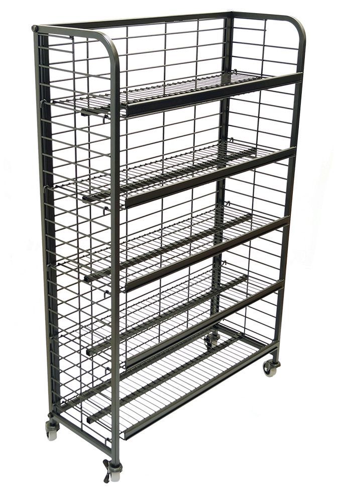 Mobile Merchandisers End Frame Only With 5 Ec3652shf (3/4 Inch)