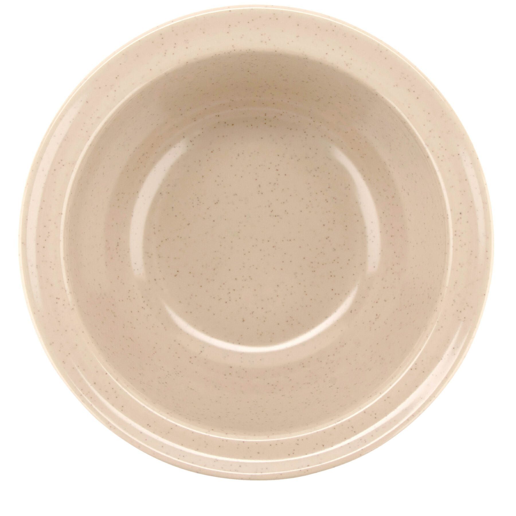 Get Enterprises Sandstone Supermel I Melamine Rimmed Bowl, 13 Ounce -- 48 Per Case