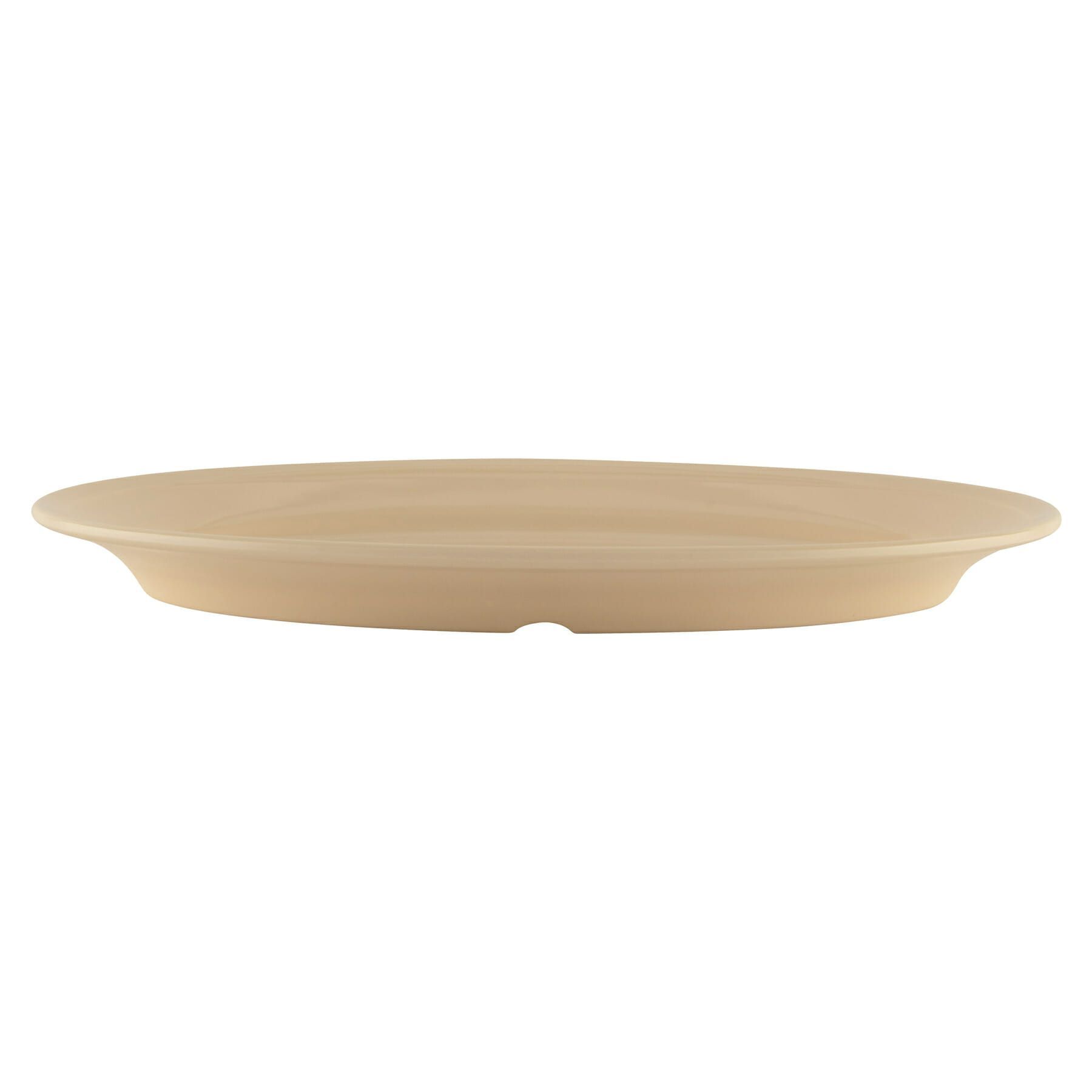 Get Enterprises Tan Supermel Ii Melamine Oval Platter, 24 X 8.5 Inch -- 24 Per Case