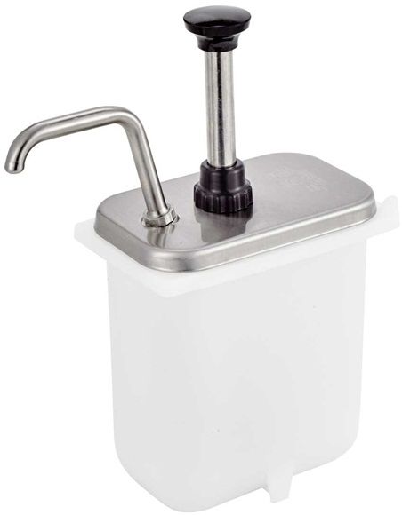 Server Tp-200v Stainless Steel Fountain Jar Pump, 2 Quart Capacity