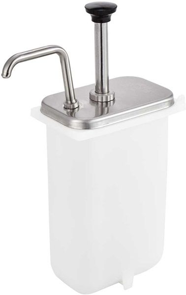Server Tp-v Stainless Steel Fountain Jar Pump, 3 1/2 Quart Capacity