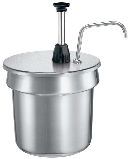 Server Stainless Steel Condiment Pump, 11 Quart Capacity
