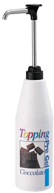 Server Products Eco Hybrid Fixed Full Portion Stainless Steel Bottle Pump