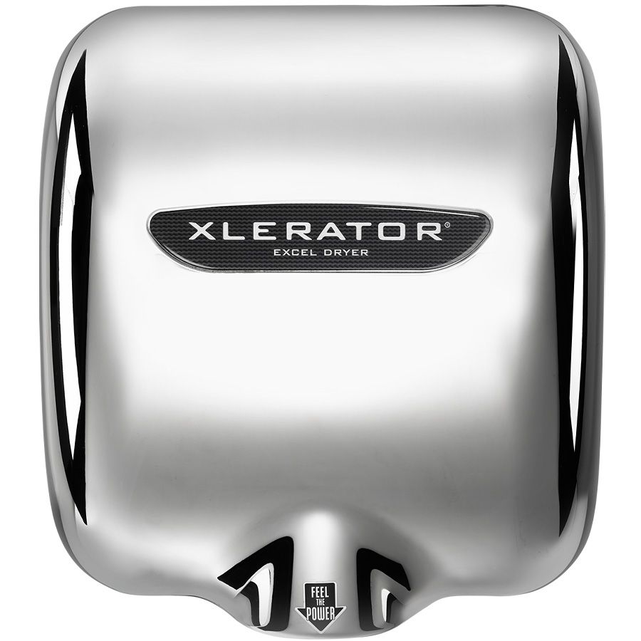 Xlerator Automatic High Speed 110/120v Surface Mounted Energy Efficient Hand Dryer With Chrome Cover