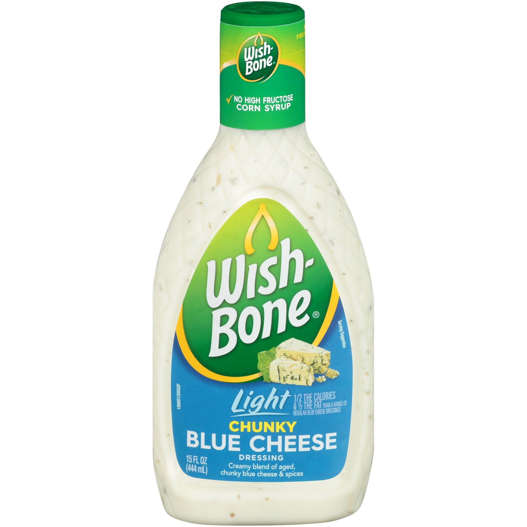 Wish-bone Light Blue Cheese Dressing, 15 Fluid Ounce -- 6 Per Case