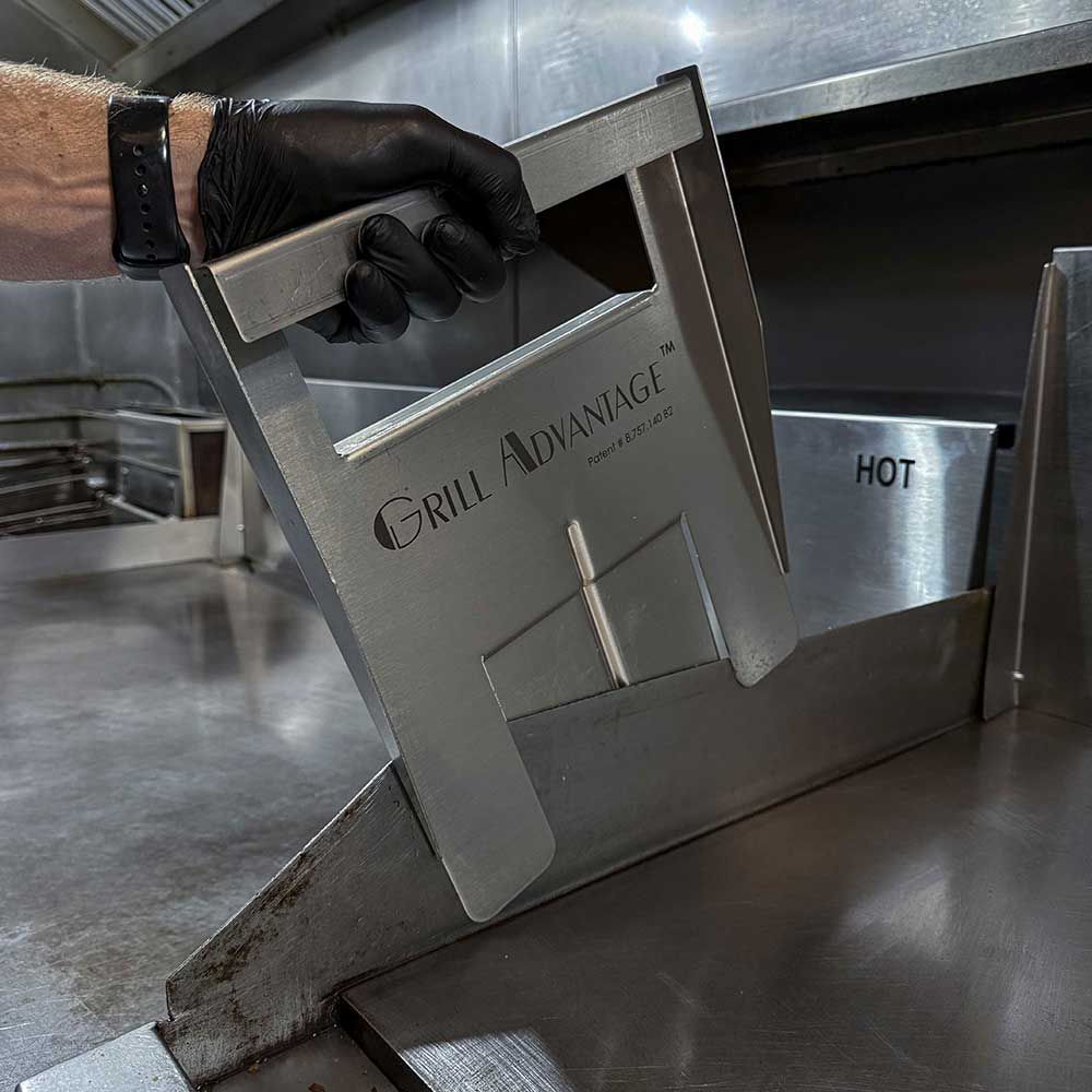 Grill Advantage Grill Sidebar, 11.16 X 1.25 X 13.5 Inch