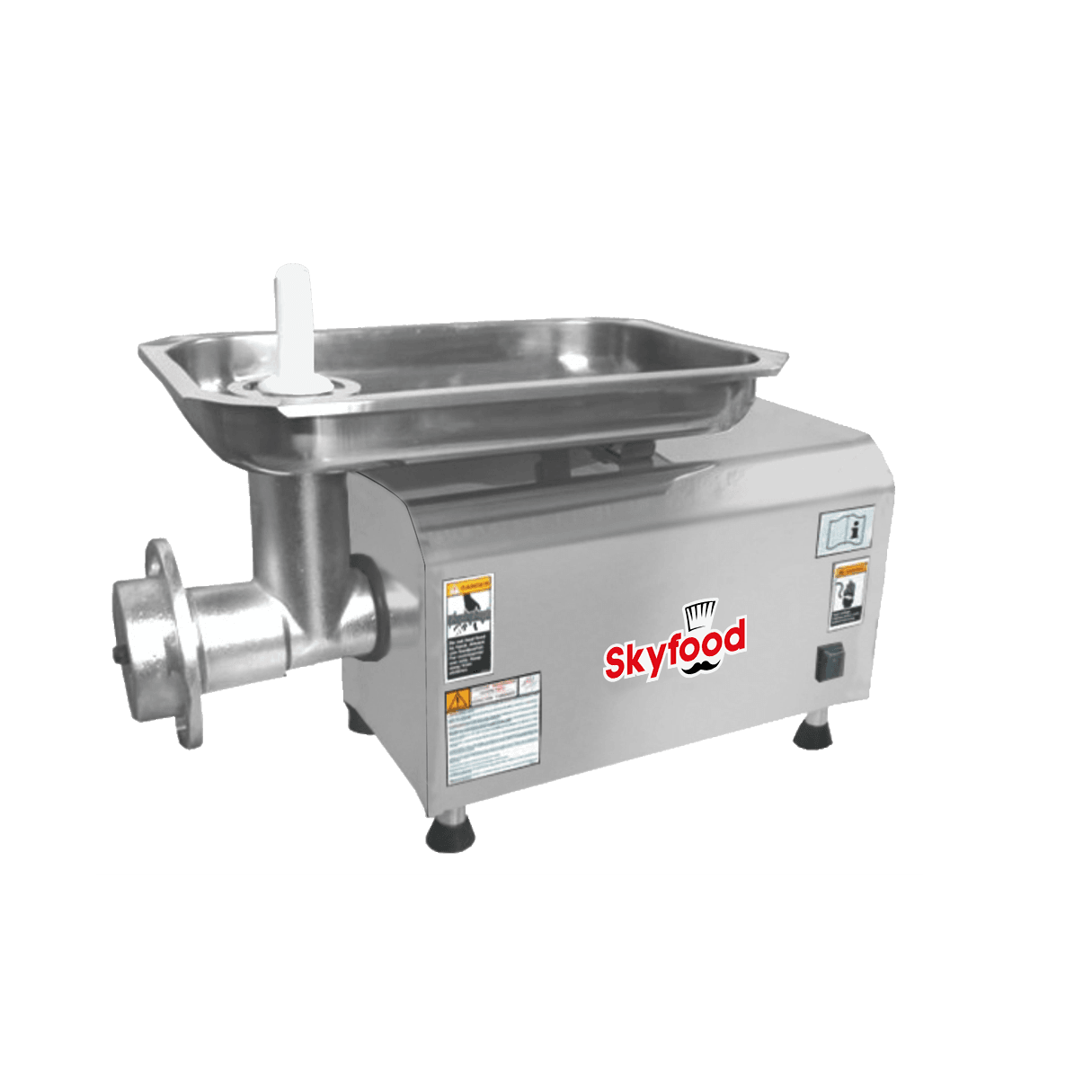 Skyfood Cast Iron Bench Style Meat Grinder, 660 Pound Capacity Per Hour