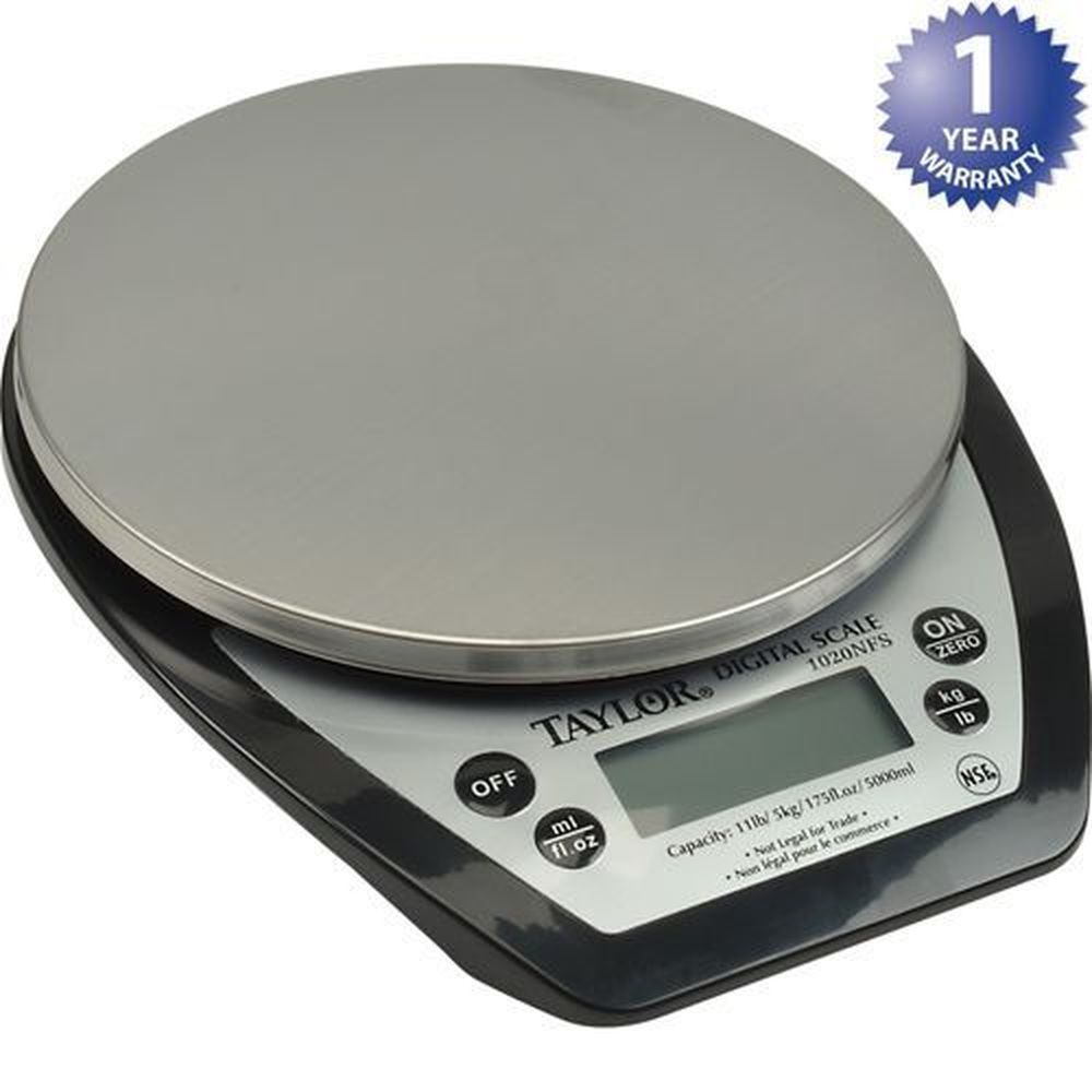 Taylor Precision 1020nfs Aquatronic Digital Portion Scale, 11 Pound Capacity