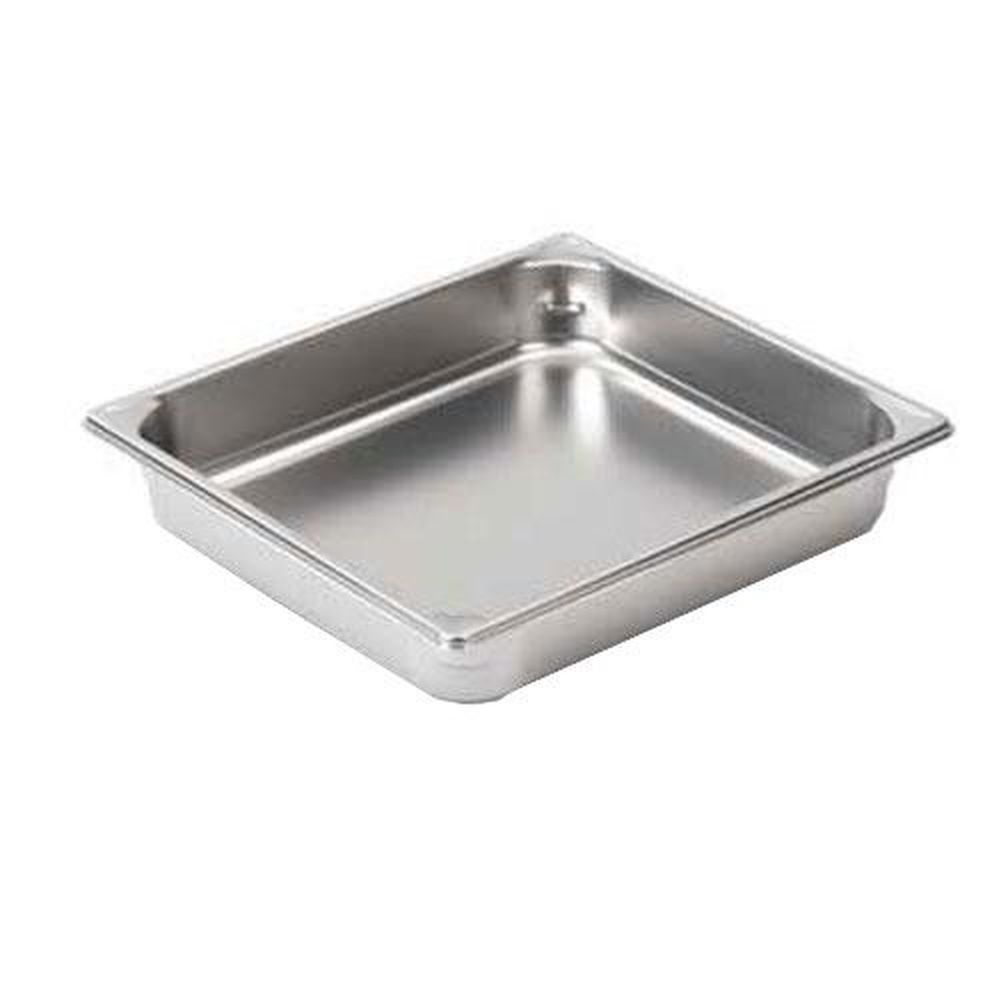 Vollrath 20229 Super Pan V Stainless Steel Half Size Steam Table Pan, 2.5 Inch Deep