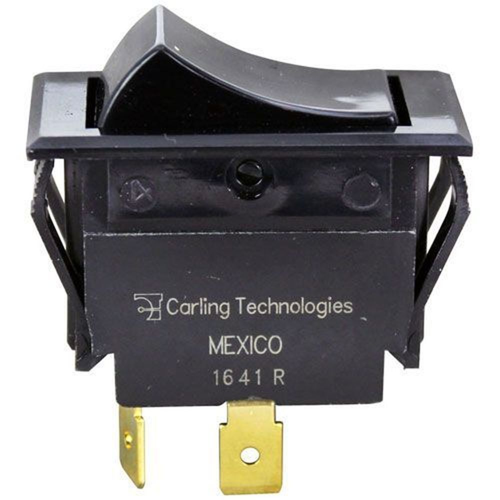 Bevles Spst Terminals On/off Rocker Switch Fits 7/8 X 1 1/2 Inch Hole For Bevles Part Number 784408