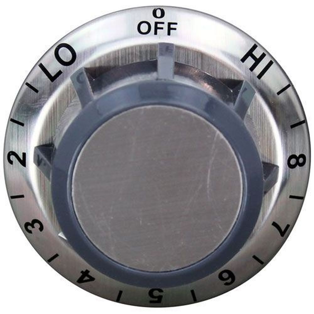 Bloomfield Off-hi-8-2 Grey And Silver Tstat Dial For Bloomfield Part Number 2r-40498, 2-3/8 Inch Dia