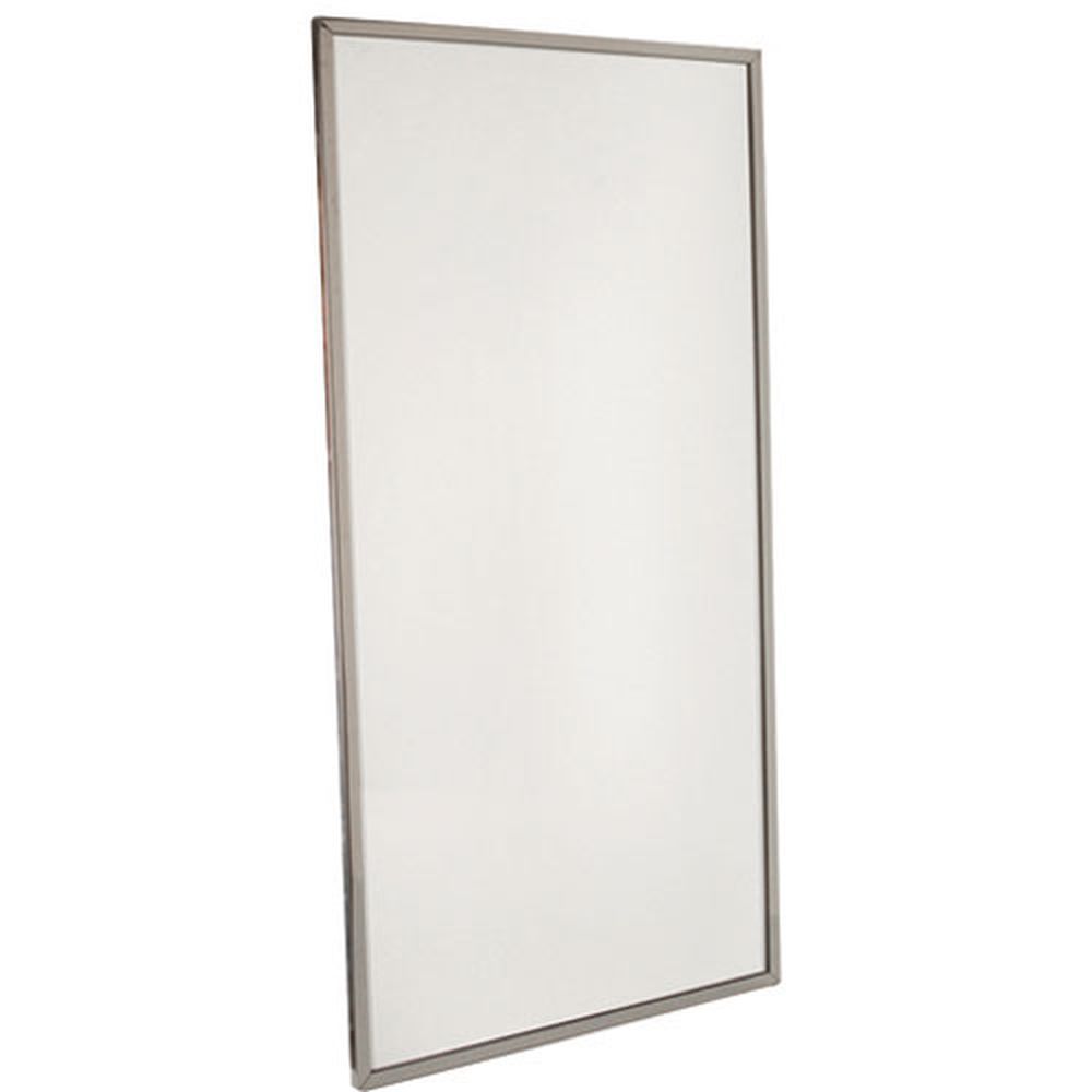 Bobrick Bobb-165-1836 Channel Frame Mirror, 18 X 36 Inch