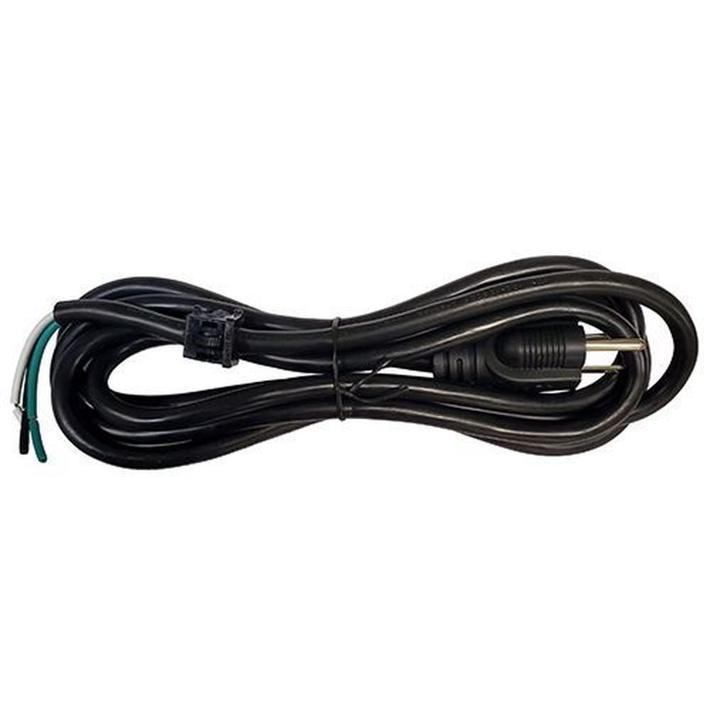 Cres Cor 125 Volts 20 Amps 14 Gauge 3 Wire Power Cord Set For Cres Cor Part Number 0810029, 8 Feet
