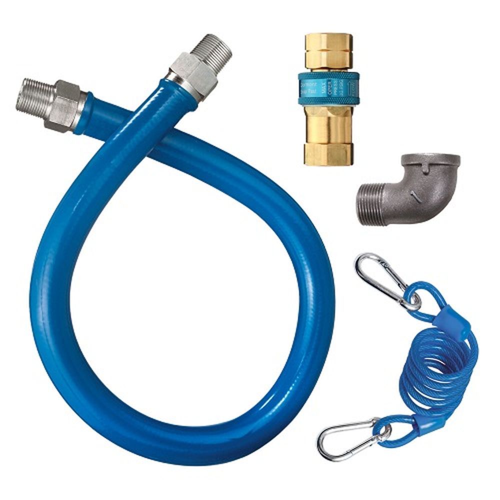 Dormont Dor1675bpqr48 Gas Connector Kit With Snapfast Disconnect, 3/4 Inch