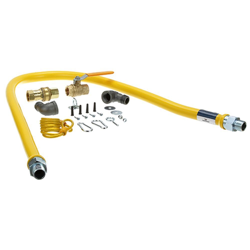 Dormont Dor44-s0410-60 Gas Hose Kit, 3/4 X 60 Inch