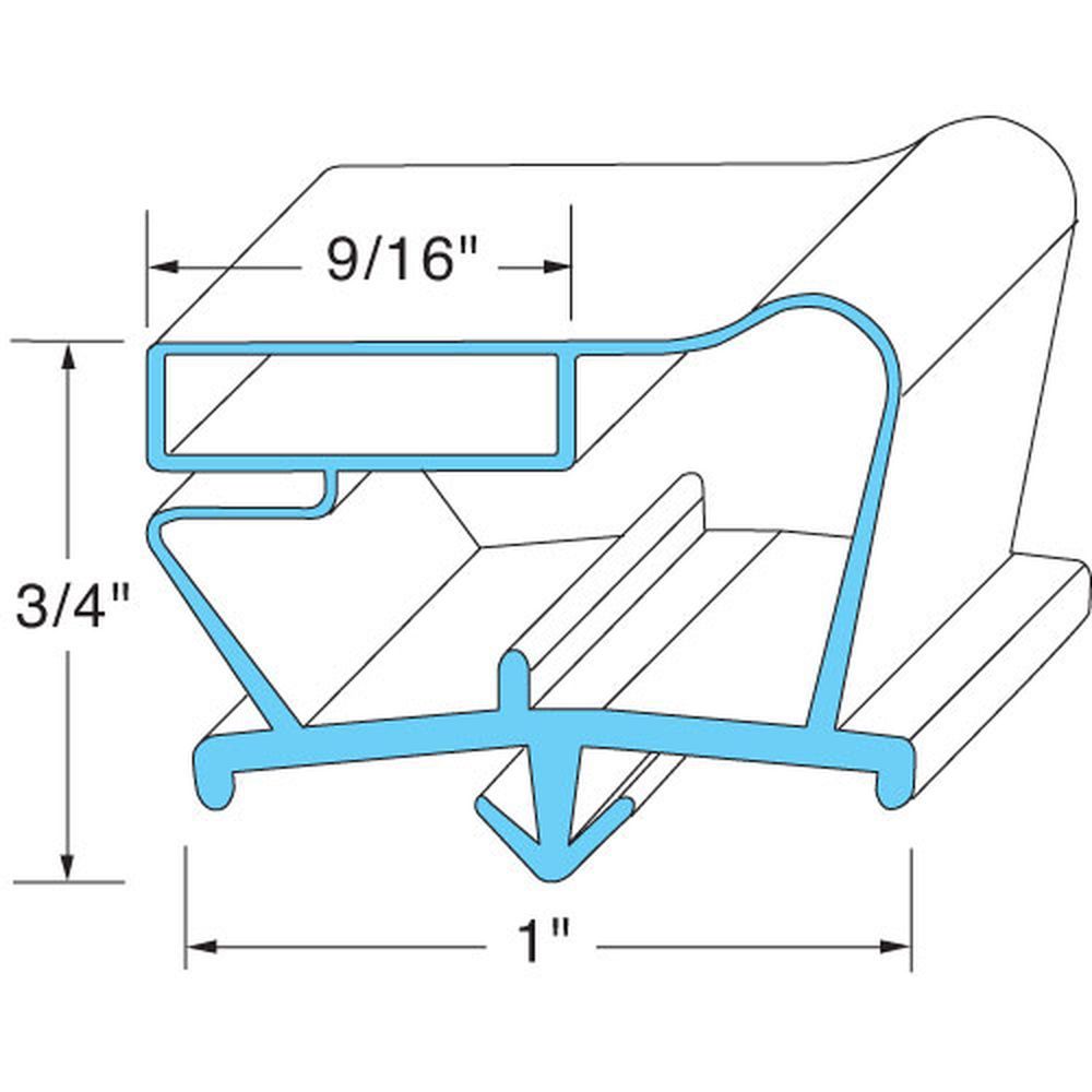 Perlick Pek1029118-13 Door Gasket, 29 1/2 X 21 3/4 Inch