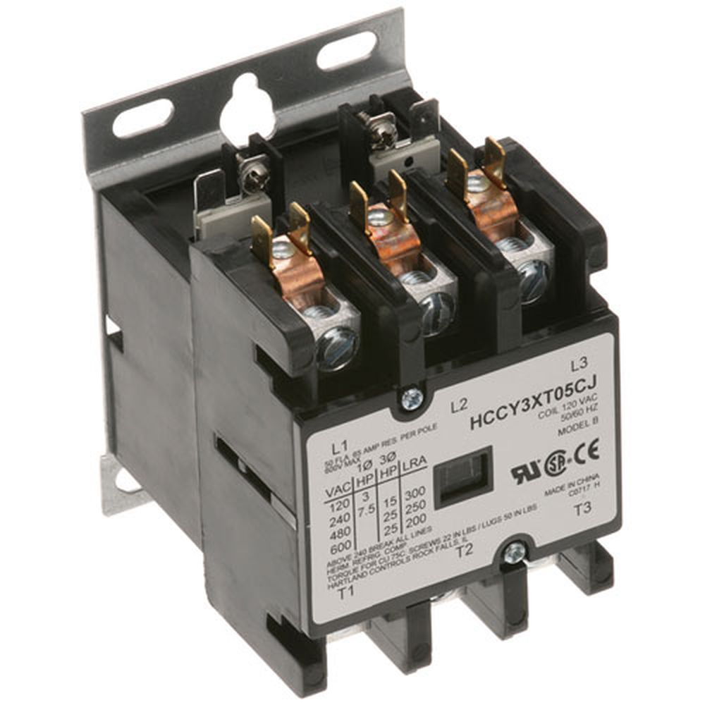 Vulcan Hart Vul00-881655 Hartland 110/120 Volt 50/65 Amp 3 Pole Contactor