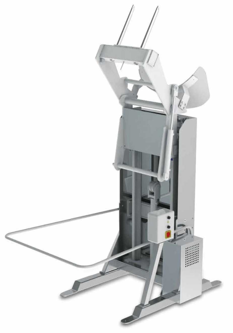 Univex 3 Phase 220 Volt Spiral Bowl Lifter, 105 Inch Height