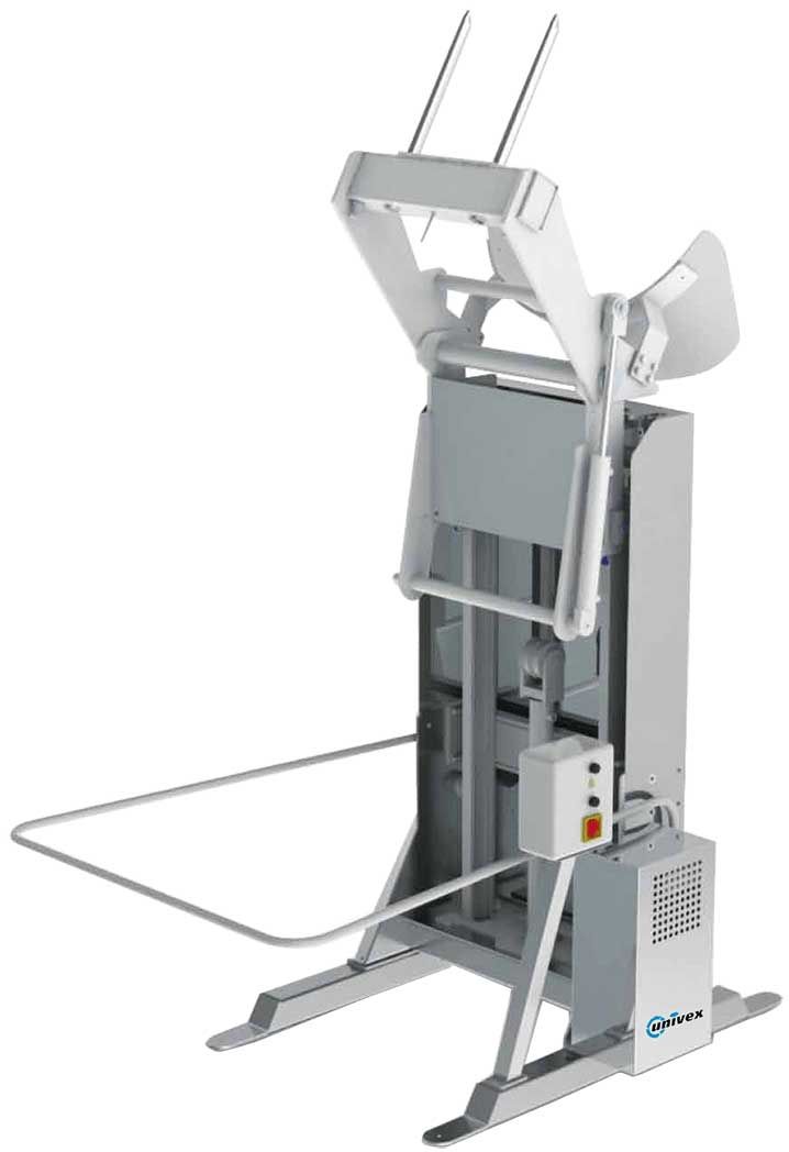 Univex 3 Phase 220 Volt Spiral Bowl Lifter, 78 Inch Height
