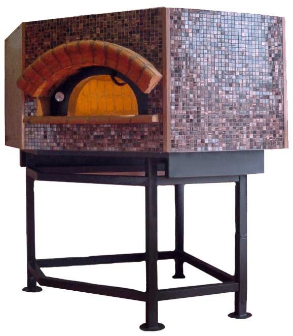 Univex Artisan Stone Hearth 1 Phase 115 Volt Pentagonal Gas Pizza Oven, Five 12 Inch Pizza Capacity
