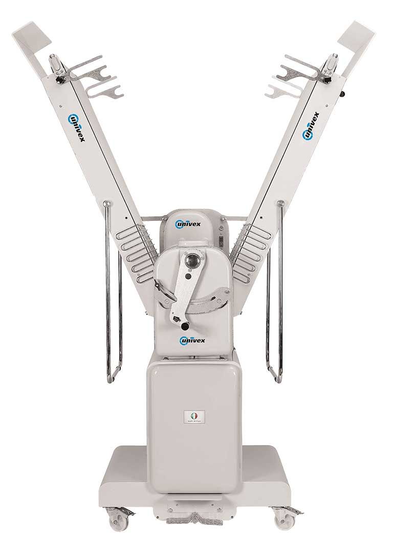 Univex Floor Model 3 Phase 208-240 Volt Reversible Dough Sheeter, 111 1/5 Inch Long