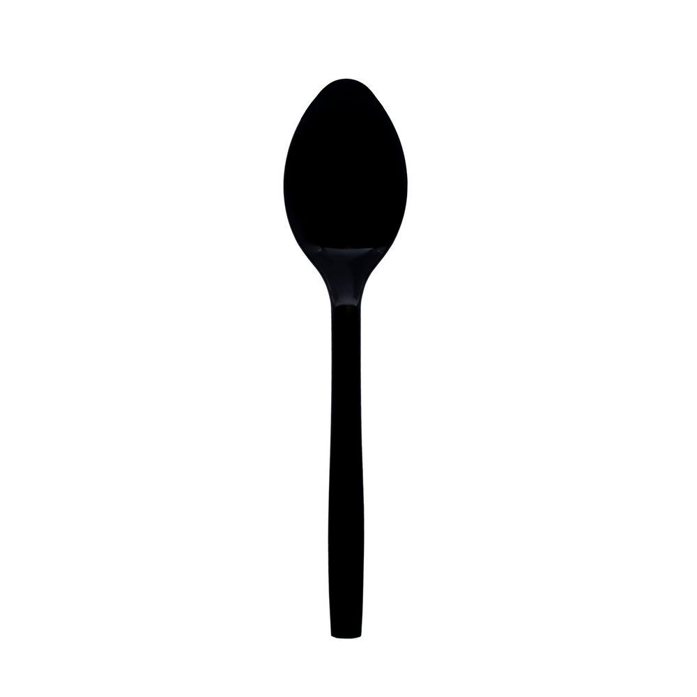 Northwest Enterprises Party Essentials Black 9 Inch Serving Spoon -- 144 Per Case