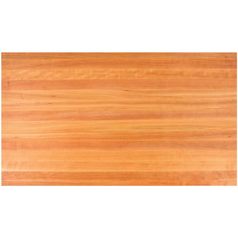 John Boos Oil Finish American Cherry Island Top, 72 X 27 X 2 1/4 Inch