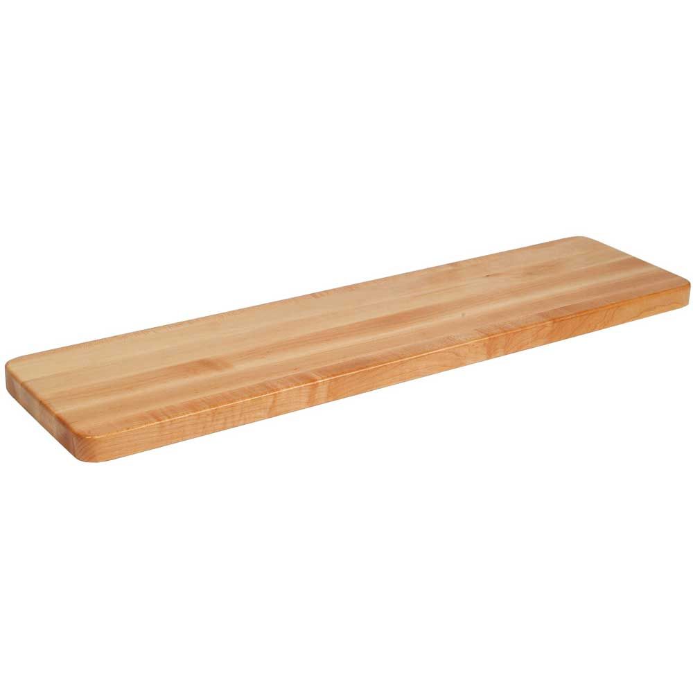 John Boos Tuff Varnique Finish Hard Maple Locker Bench Seat, 132 X 9.5 X 1.25 Inch