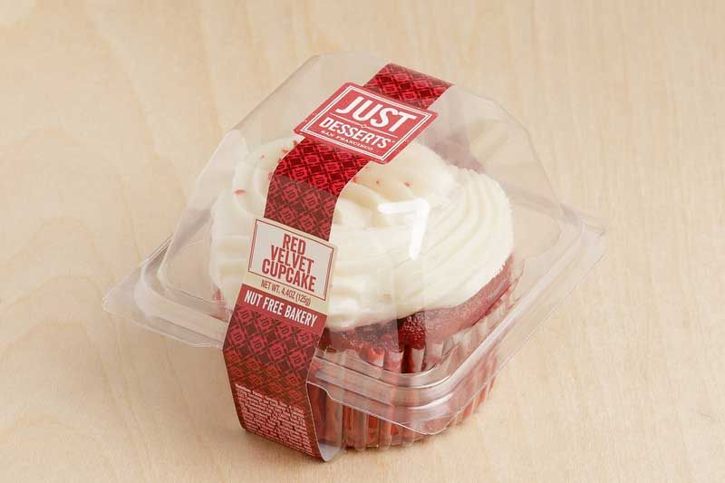Just Desserts Red Velvet Cupcake, 4.4 Ounce -- 6 Per Case