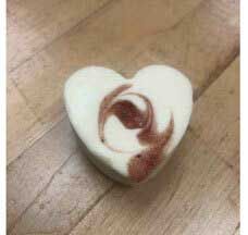 Tennessee Cheesecake Strawberry Swirl Heart Cheesecake, 2.25 Ounce -- 104 Per Case