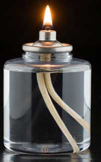 Hollowick Tall 36 Hour Disposable Liquid Candle, 2.8 X 2.1 X 2.1 Inch -- 36 Per Case