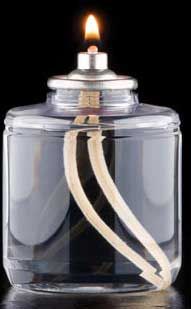 Hollowick Clear Plastic 42 Hour Disposable Liquid Candle, 3.13 X 2.38 X 2.38 Inch -- 36 Per Case