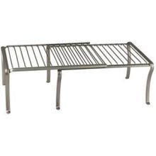 Spectrum Ashley Satin Nickel Pc Expandable Shelf, 5.5 X 9.75 X 13 Inch