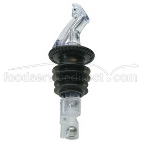 Precision Pours Ocean Blue Fliptop Heavy Cork 3 Ball Pour Spout, 1 Ounce -- 12 Per Case