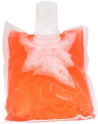 Kutol Ez Foam Pink With Tropical Fragrance Foaming Luxury Hand Soap, 1000 Milliliter -- 6 Per Case