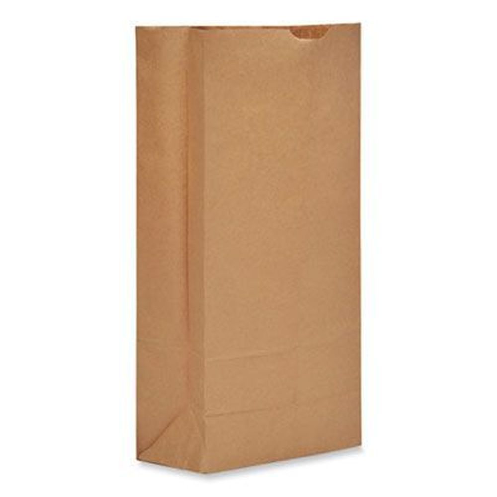 General Kraft Number 25 Grocery Paper Bag, 50 Pound Capacity -- 500 Bags Per Case
