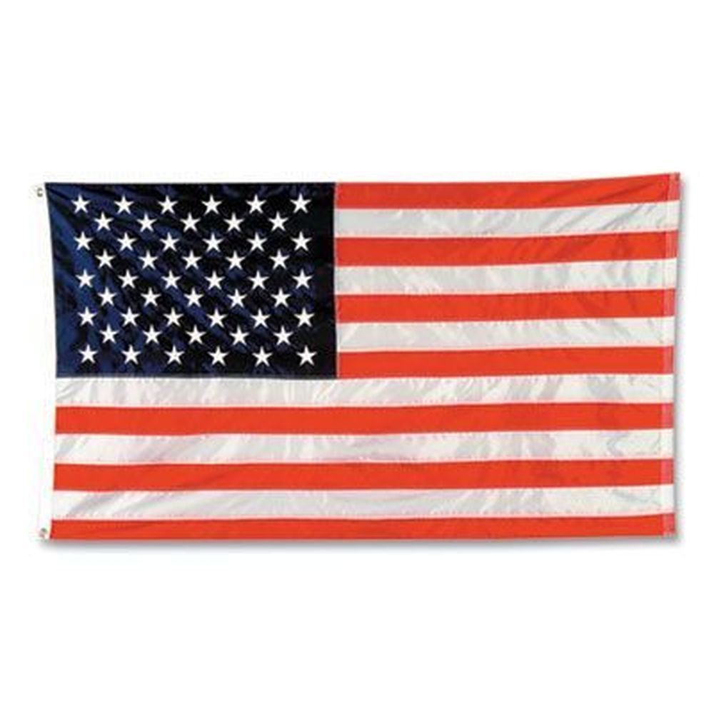 Integrity Indoor/outdoor U.s. Nylon Flag, 96 X 60 Inch